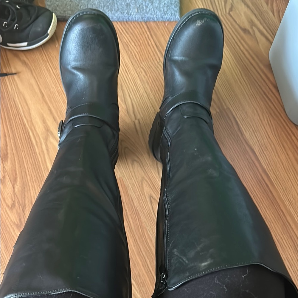 Torrid Black 10 1/2 WW Knee-High Boots